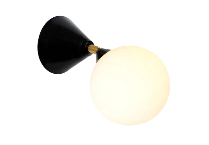 Cone and Sphere Wall Lamp