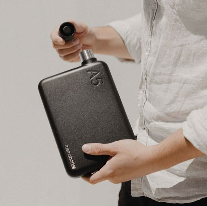 A5 Stainless Steel Memobottle by Memobottle - Bayte