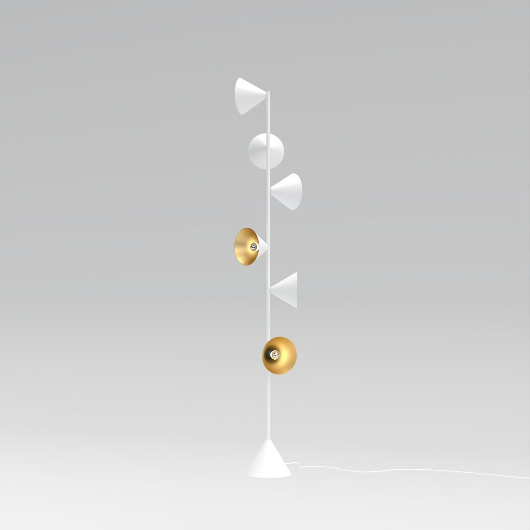 Vertical Cone Floor Lamp