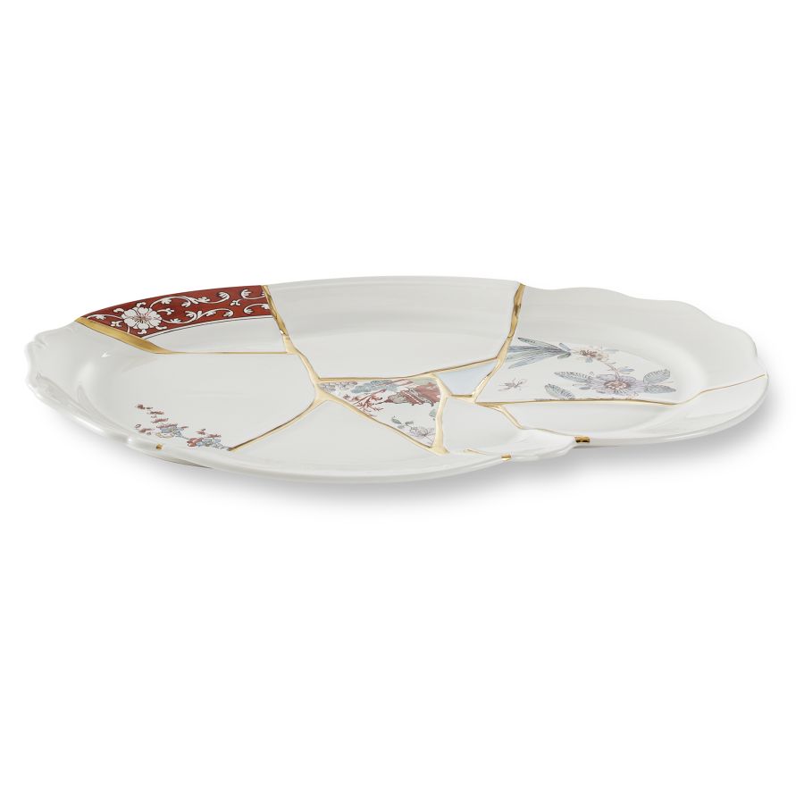 Kintsugi Porcelain Tray by Seletti - Bayte