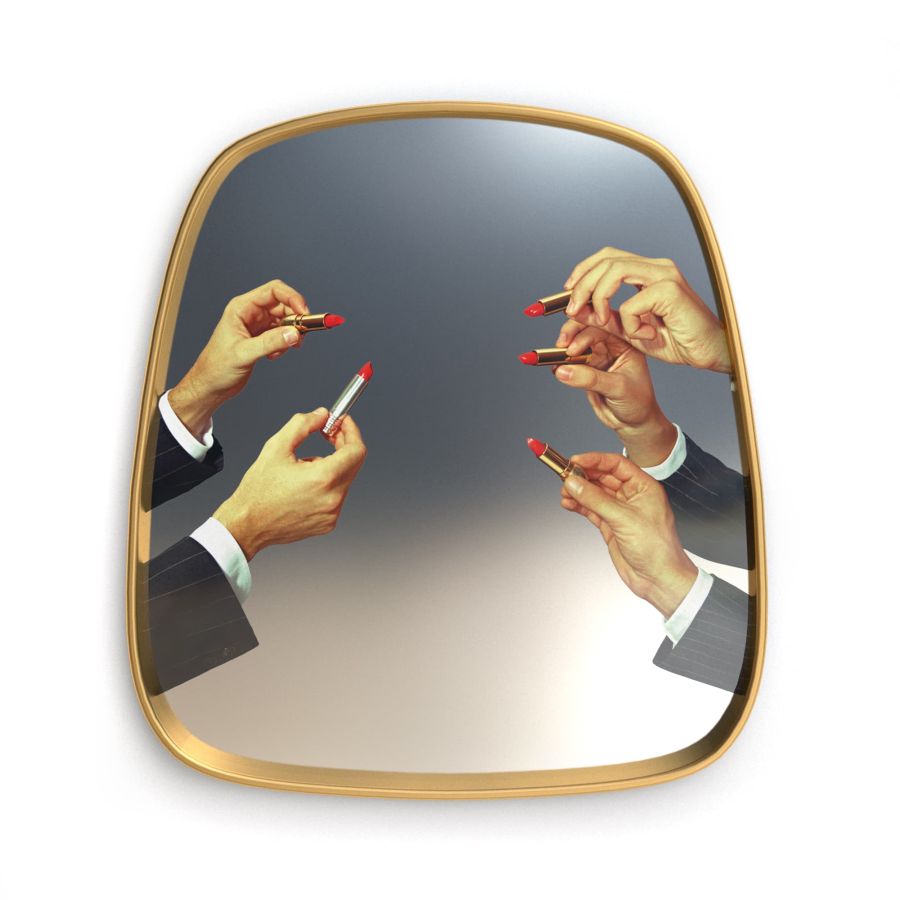 Gold Frame Mirror Lipsticks by Seletti - Bayte