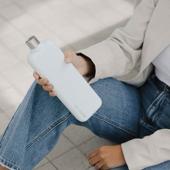 Slim Stainless Steel Memobottle by Memobottle - Bayte