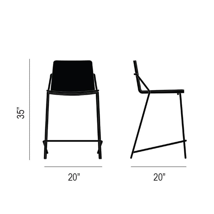 Sling Counter Stool