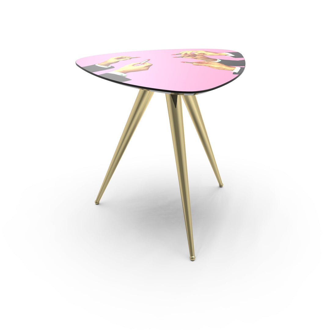Side Table Pink Lipsticks by Seletti - Bayte