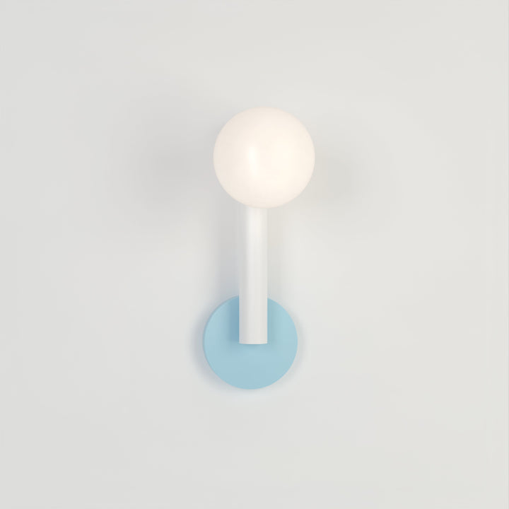 Tube with Globe Wall Lamp