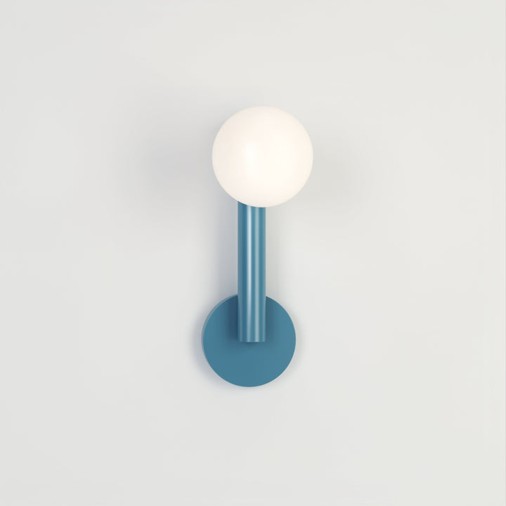 Tube with Globe Wall Lamp