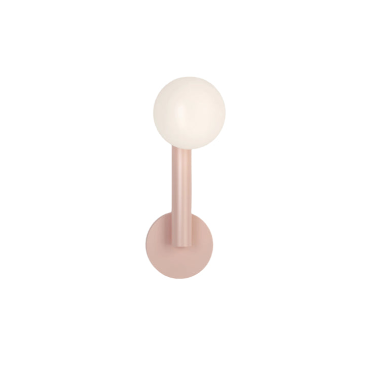 Tube with Globe Wall Lamp