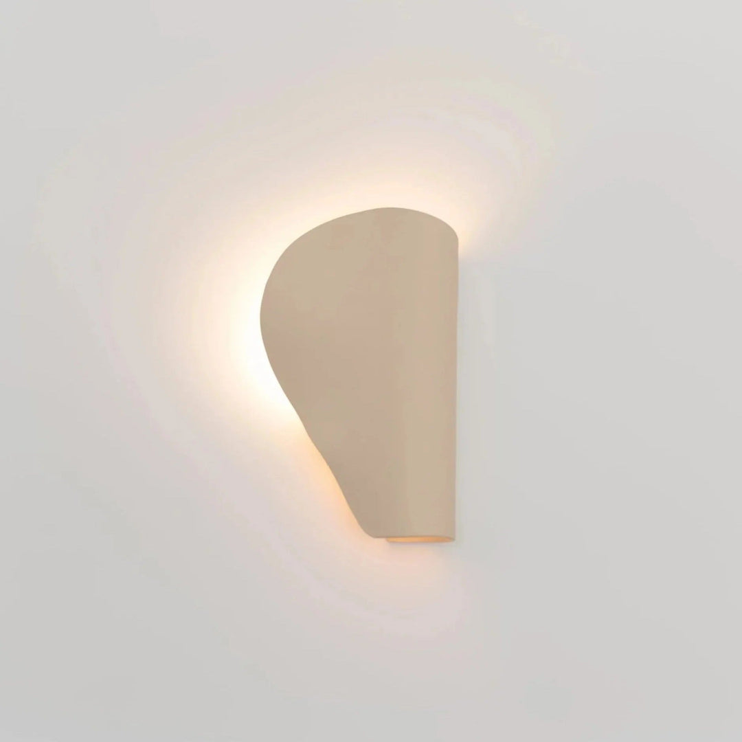 Studio Ēeme — Folding & Unfolding Ceramic Wall Sconce