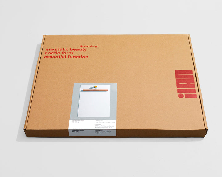 The Magnetic Clipboard - Gray