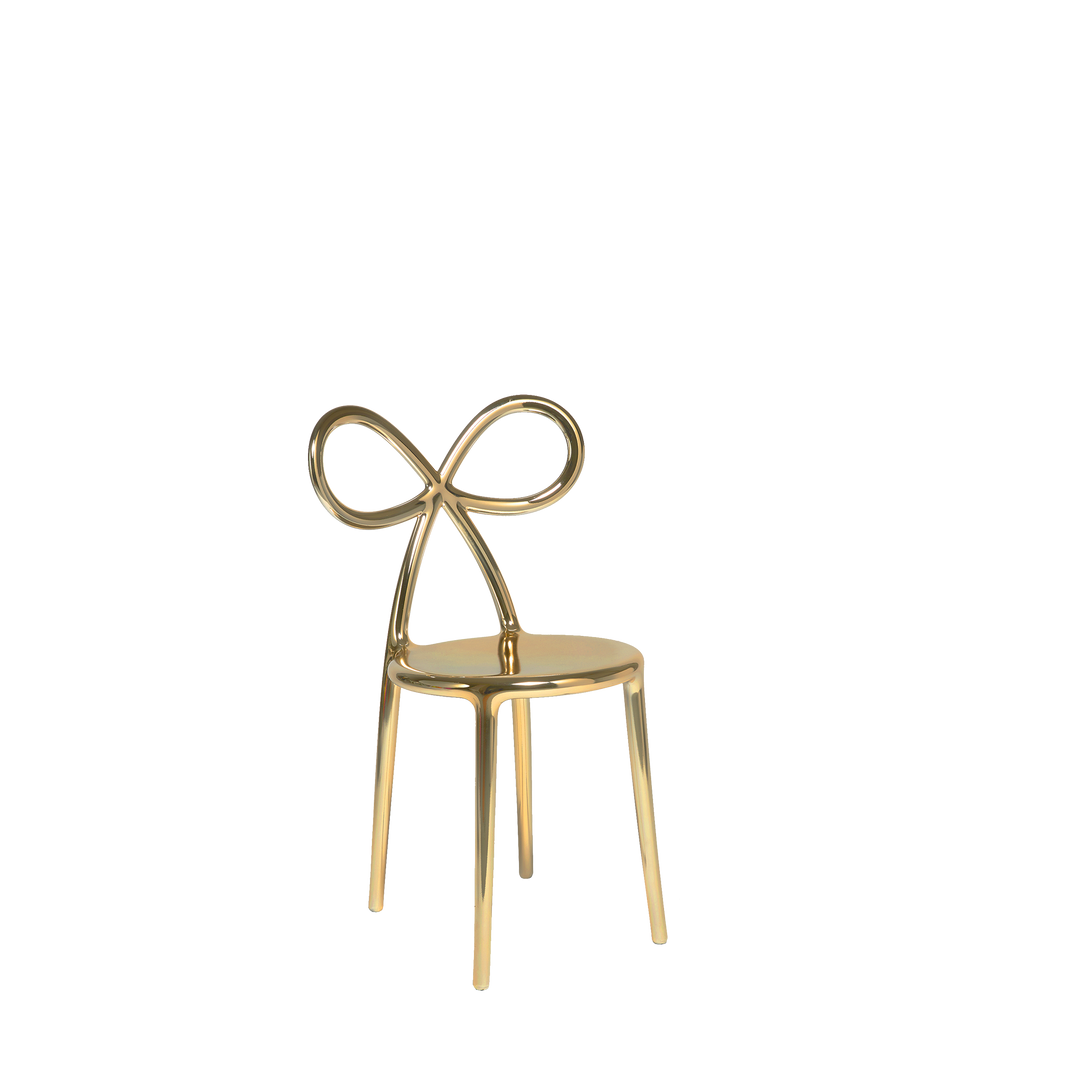 Ribbon Chair Metal Finish