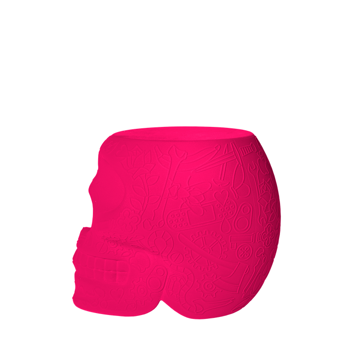 Mexico Stool and Sidetable Velvet Finish