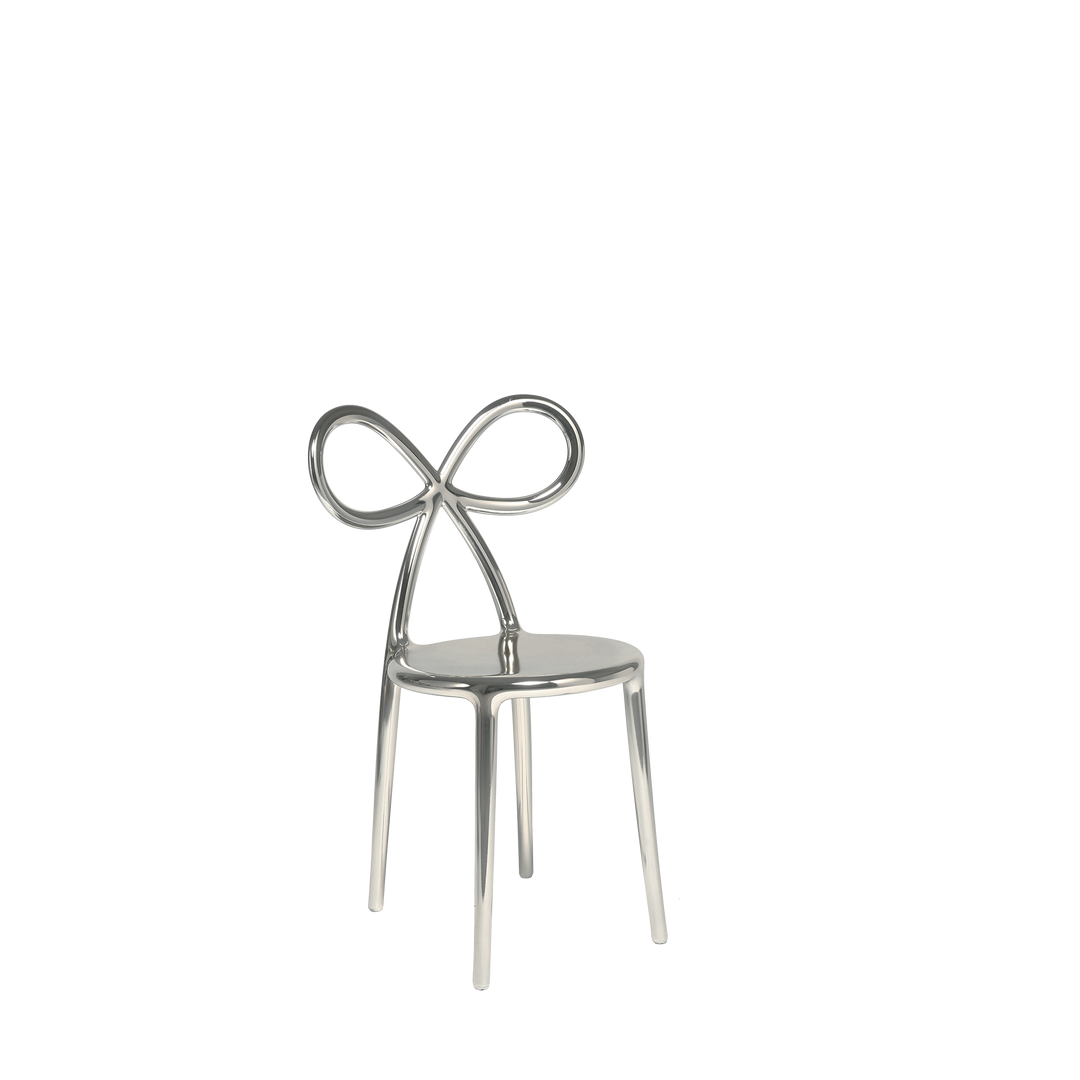 Ribbon Chair Metal Finish