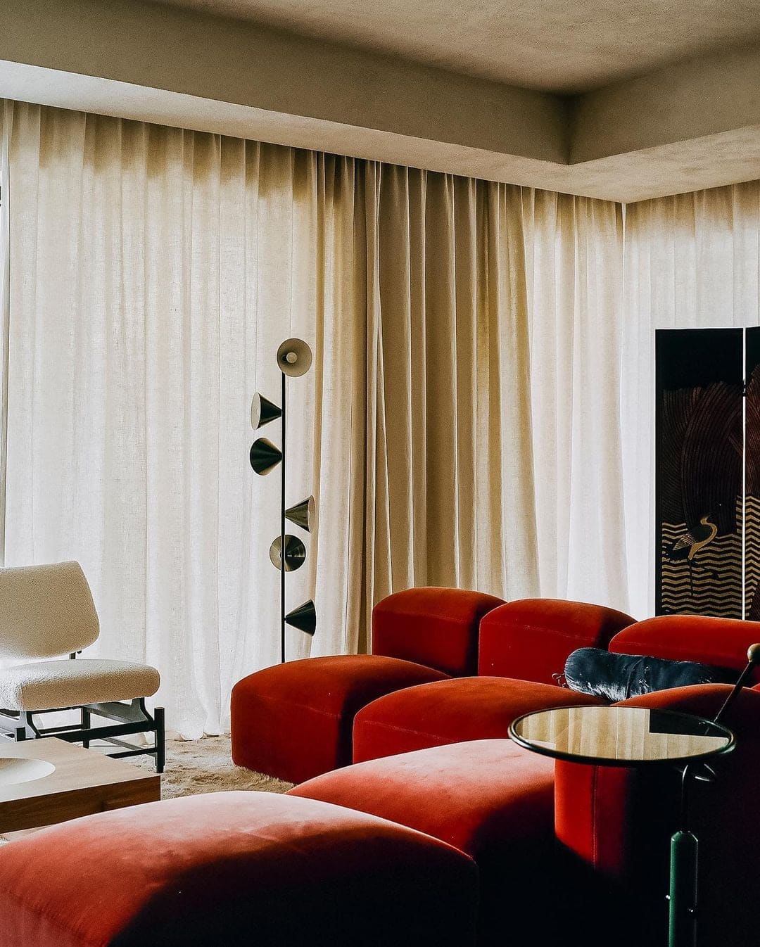 Vertical Cone Floor Lamp
