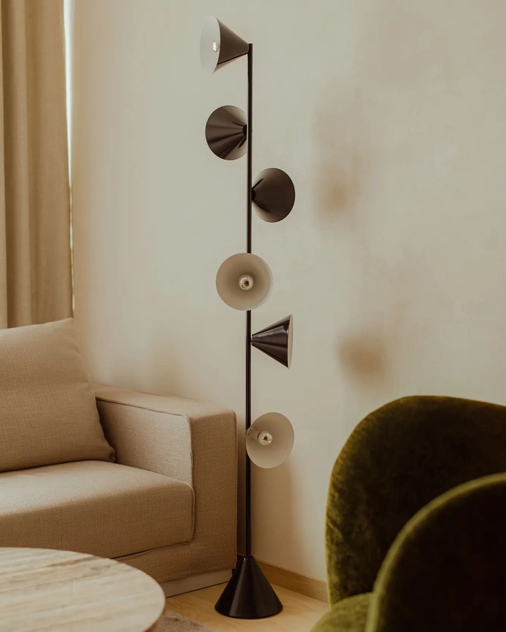 Vertical Cone Floor Lamp