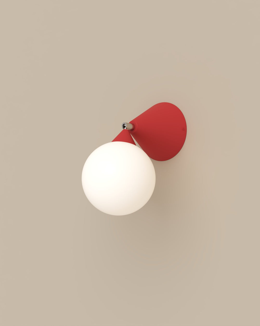 Cone and Sphere Wall Lamp