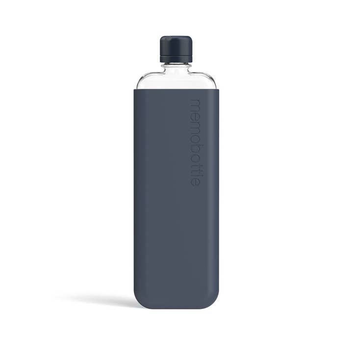 Slim Memobottle Bundle (Bottle, Silicone Sleeve & Lid) by Memobottle - Bayte