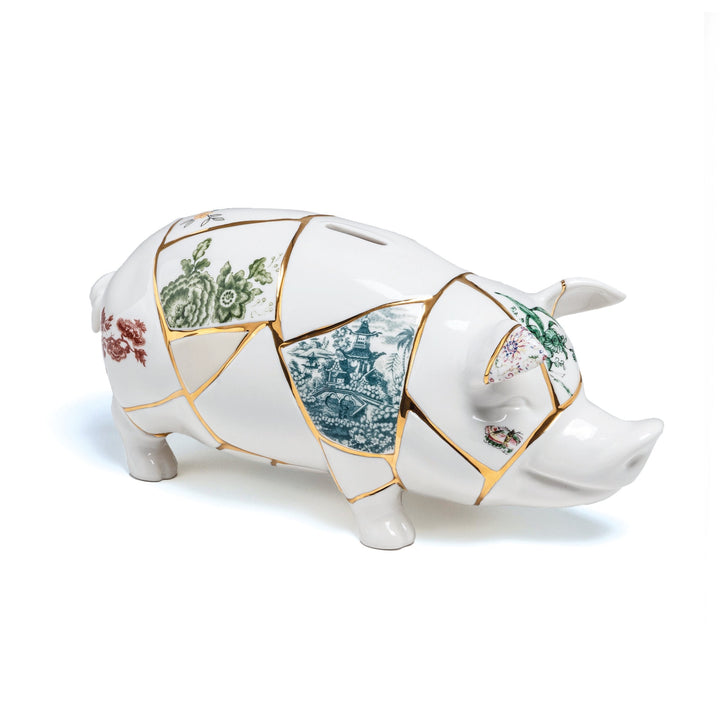 Kintsugi Piggy Bank by Seletti - Bayte