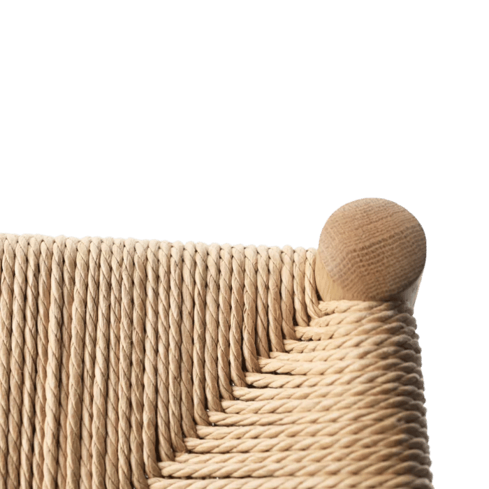 FDB Møbler J164C Counter Stool, Nature Lacquered Oak, Squared