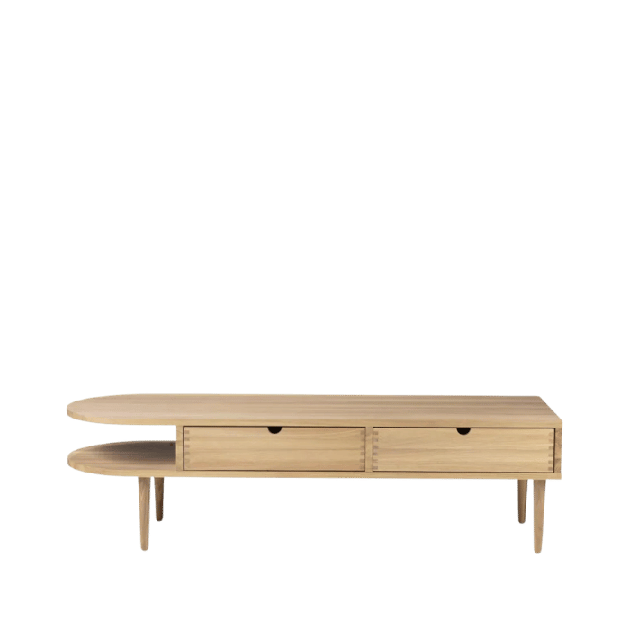 FDB Møbler F24 Bench, Solid Nature Lacquered Oak