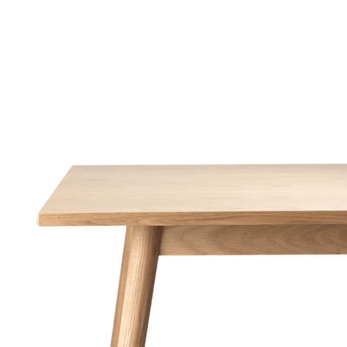 FDB Møbler C35C Dining Table, Nature Lacquered Oak