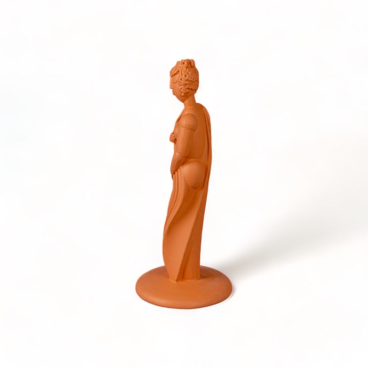 Seletti Magna Graecia Terracotta Statuette Venere, side profile of the Venus figure