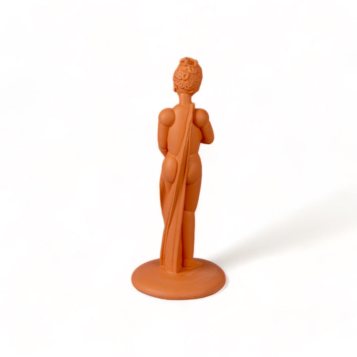 Seletti Magna Graecia Terracotta Statuette Venere, three-quarter view of the standing goddess