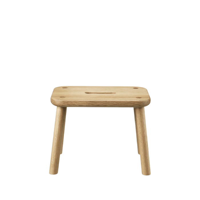 FDB Møbler J181 Sønderup Step Stool, Solid Nature Oiled Oak