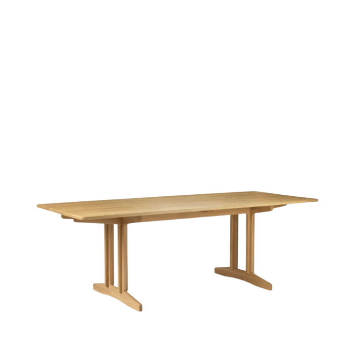 FDB Møbler C64 Shaker Dining Table, Solid Nature Oiled Oak