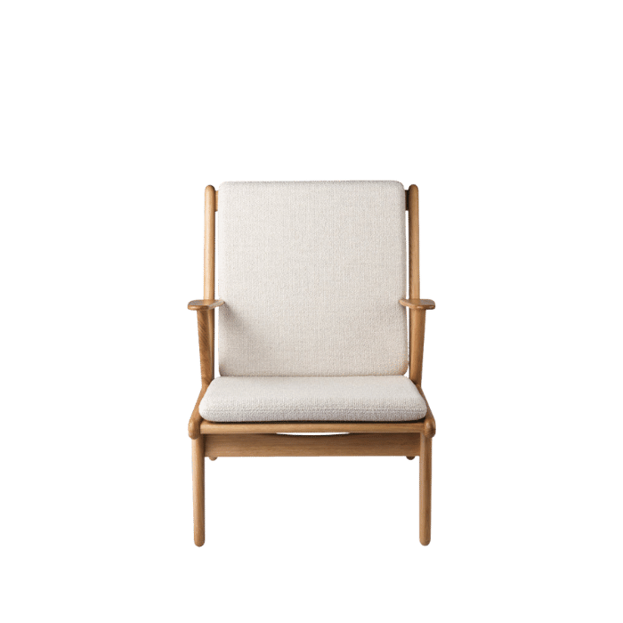 FDB Møbler J53 Armchair, Nature Oiled Oak/Beige