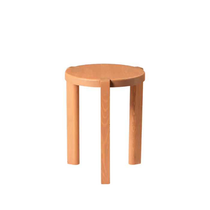 FDB Møbler D108 Ragnesminde Side Table, Solid Peach Oiled Pine