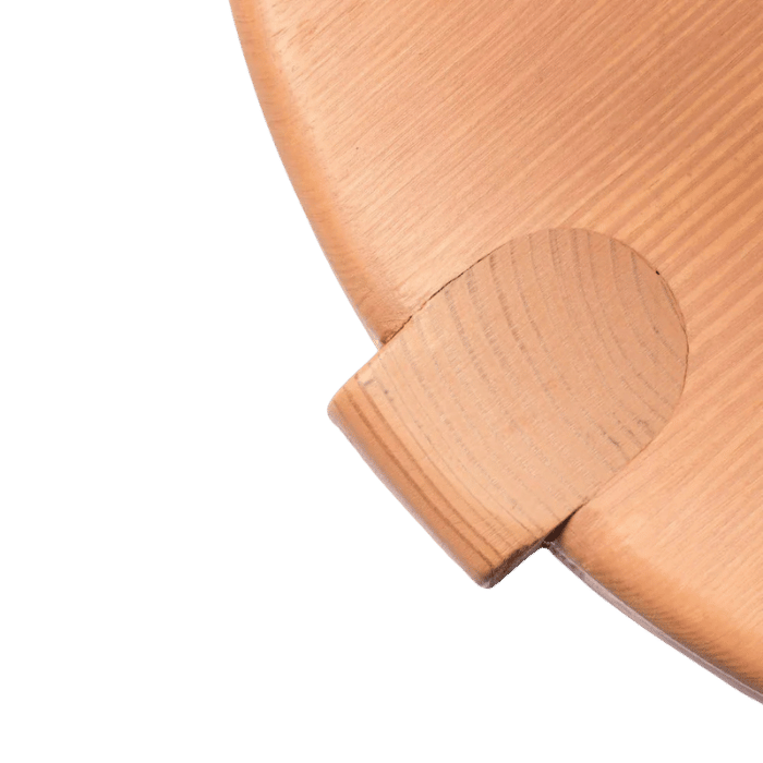 FDB Møbler D108 Ragnesminde Side Table, Solid Peach Oiled Pine