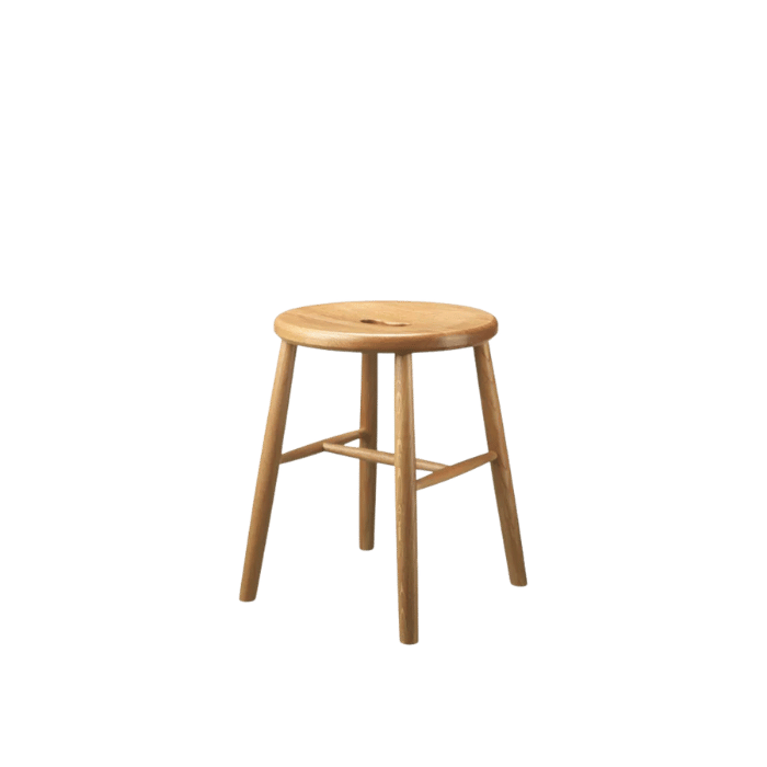 FDB Møbler J27 Stool, Nature Lacquered Oak