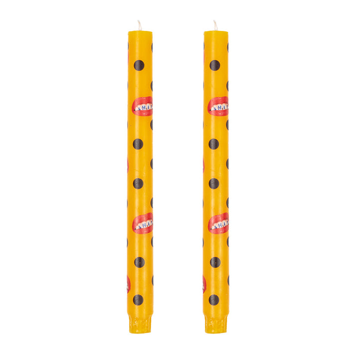 TOILETPAPER Set of 2 Stem Candles SHIT