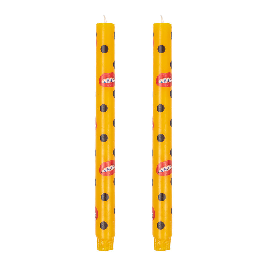 TOILETPAPER Set of 2 Stem Candles SHIT