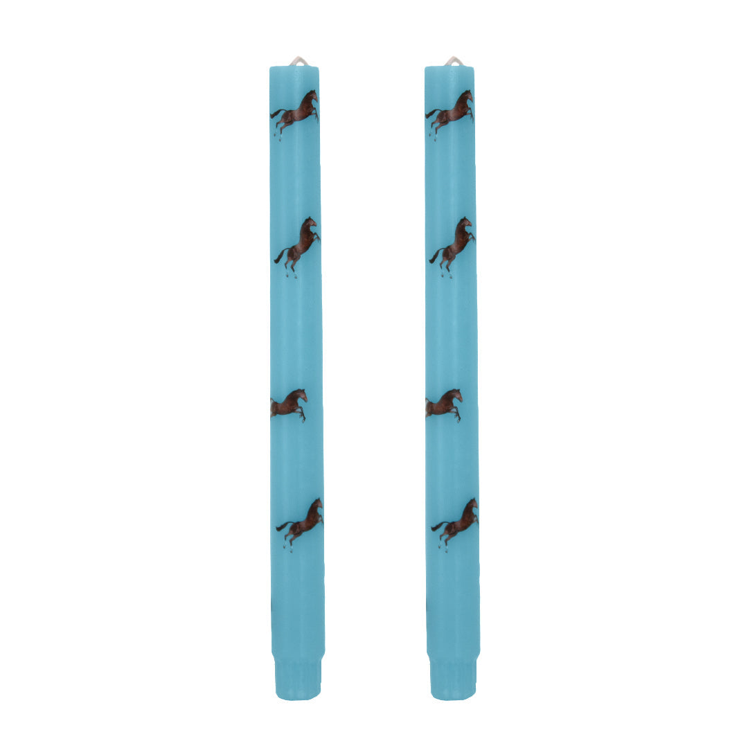 TOILETPAPER Set of 2 Stem Candles HORSE