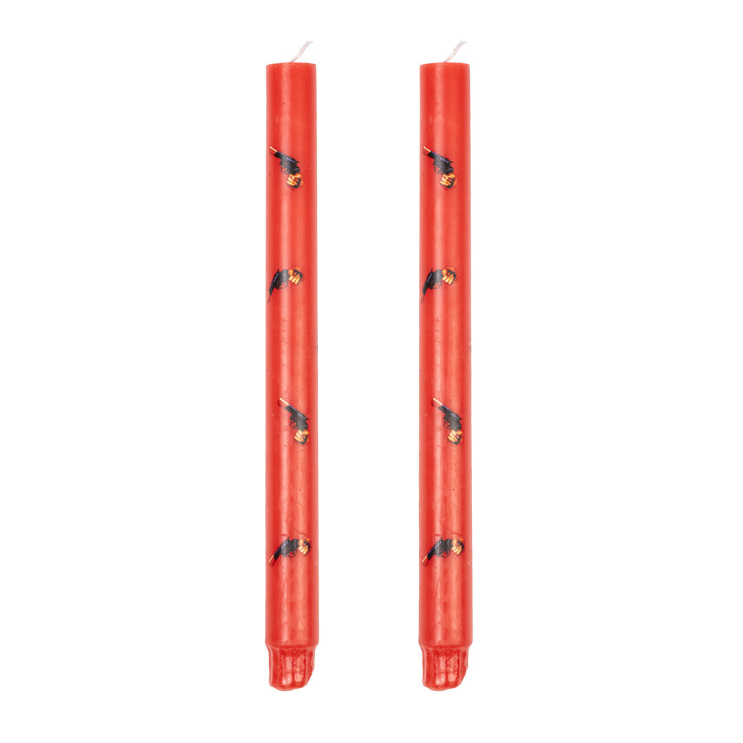 TOILETPAPER Set of 2 Stem Candles REVOLVER
