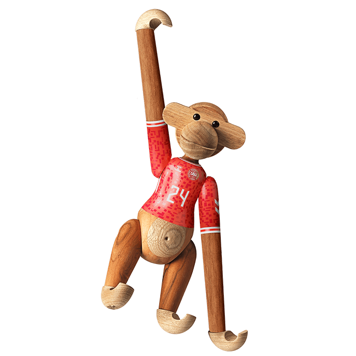 Kay Bojesen Monkey x DBU, Men&
