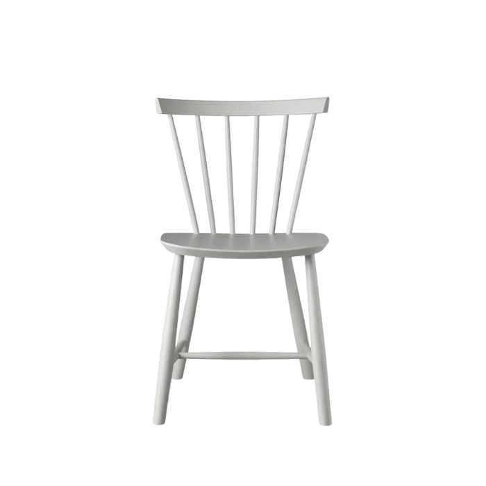 FDB Møbler J46 Dining Chair, Dust/Bones Painted Beech