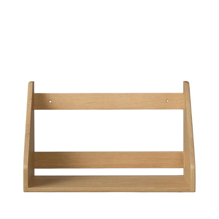 FDB Møbler B5 Shelf, Solid Nature Lacquered Oak