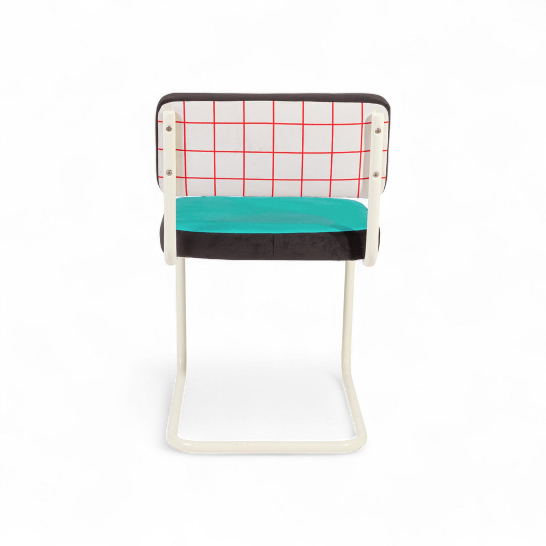 Superchair Red Grid