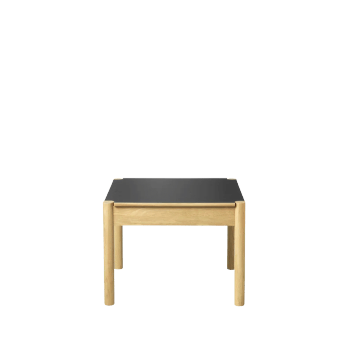 FDB Møbler C44 Coffee Table, Nature Lacquered Oak/Beige