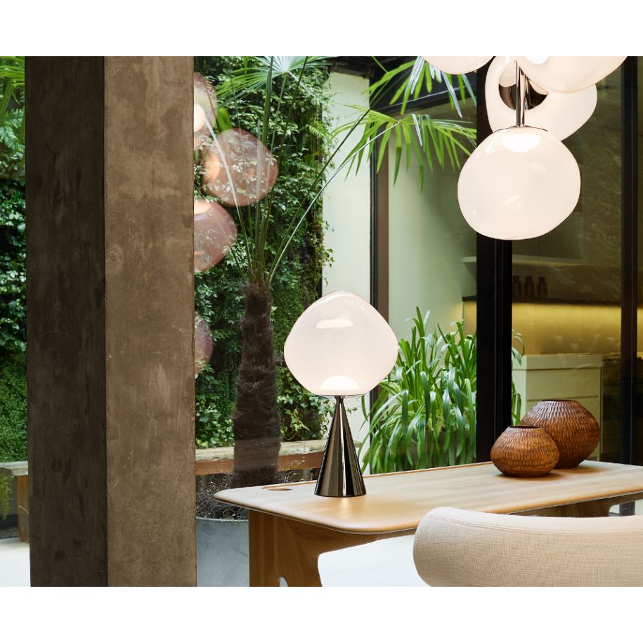Melt Cone Fat LED Table Lamp by Tom Dixon - Bayte