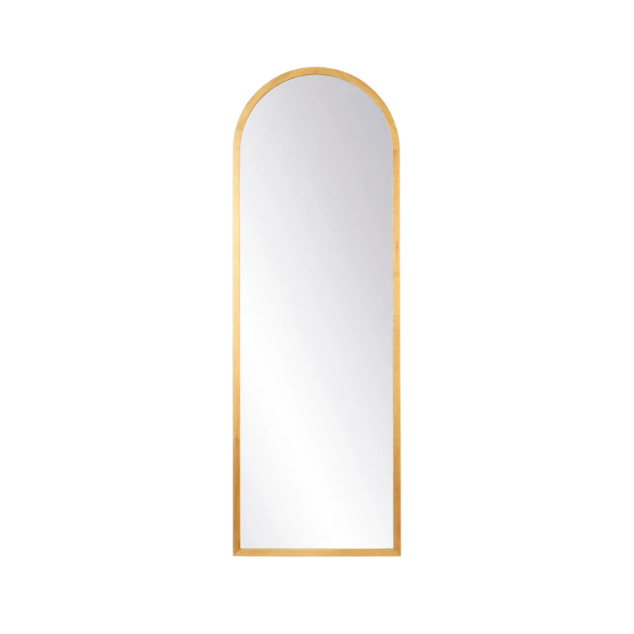 FDB Møbler I2 Mossø Mirror, Nature Lacquered Oak 160x55