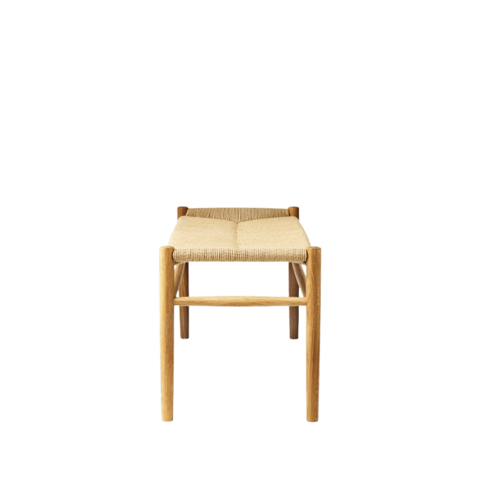 FDB Møbler J83B Bench, Nature Lacquered Oak