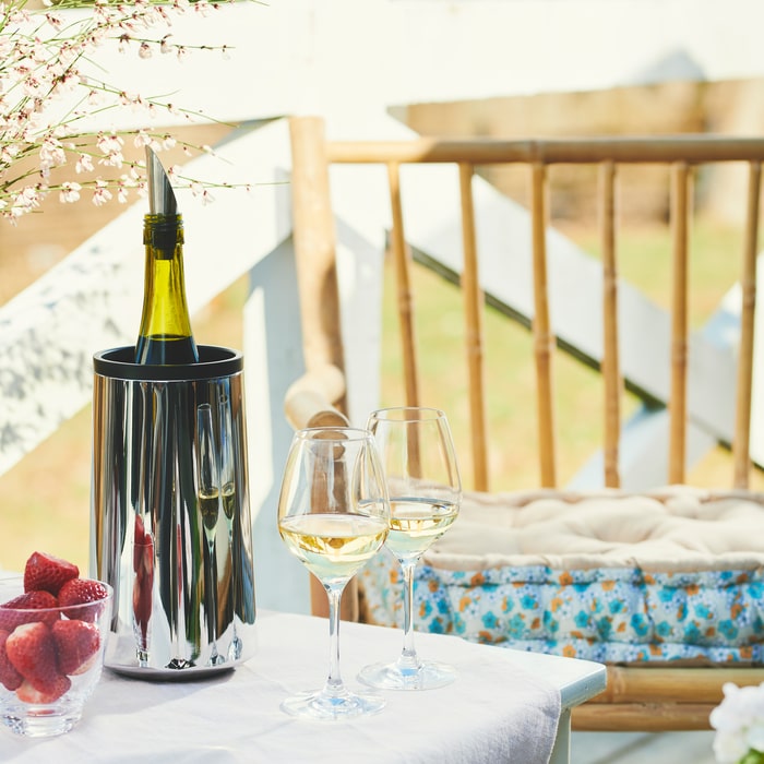 Rosendahl Grand Cru Barware Wine Cooler, Steel, H: 8.9"