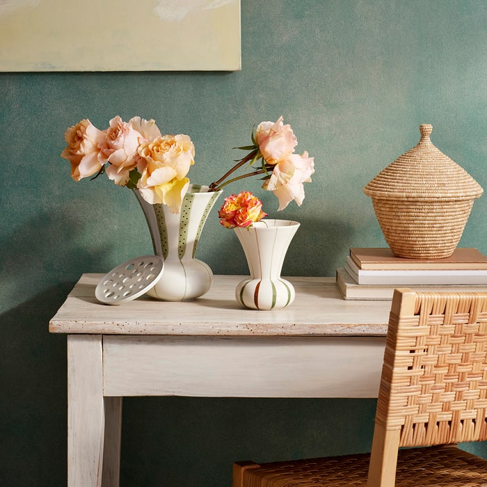 Kähler Signature Vase, Multi, H: 5.9"