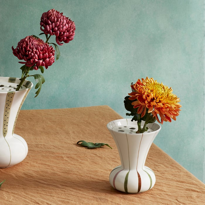 Kähler Signature Vase, Multi, H: 5.9"
