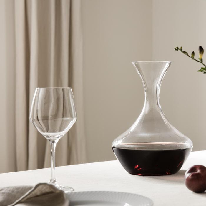 Holmegaard Perfection Red Wine Glass, Clear, 14.5 Oz, 6 Pcs.