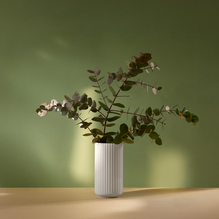 Lyngby Porcelæn Vase, White