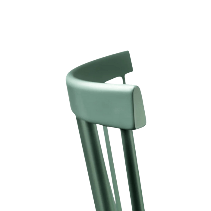 FDB Møbler J46 Dining Chair, Dusty Green Painted Beech